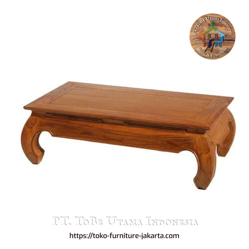 Living Room - Coffee Tables: Sadewa Coffee Table made of teakwood (image 1 of 1).