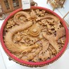 Art: Dragon Table Engraving made of teakwood (image 20 of 28).