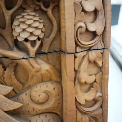Art: Pandawa Wall Carving made of teakwood (image 48 of 59).