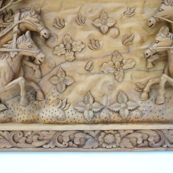 Art: Pandawa Wall Carving made of teakwood (image 16 of 59).