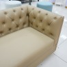 Living Room - Chairs: Sofa Chesterfield made of leather, sponge (image 4 of 16).