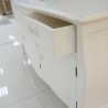 Living Room - Credenza: Cupboard White 3 Drawers made of plywood (image 26 of 27).