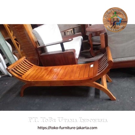 Terrace - Bench: Bench Java made of teakwood (image 1 of 1).