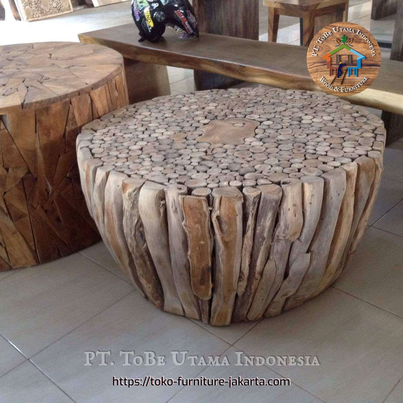 Living Room - Coffee Tables: River Root Table Raya made of root (image 1 of 1).