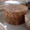 Living Room - Coffee Tables: Sambas Root Table made of teakwood (image 1 of 1).