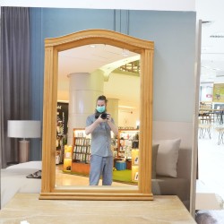 Living Room: Wood Mirror Andara (image 1 of 15).