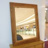 Living Room: Teak Wood Mirror Glass (image 3 of 13).