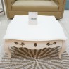 Living Room: White Coffee Table with Drawers (image 1 of 15).