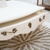 Living Room: White Coffee Table with Drawers (image 6 of 15).