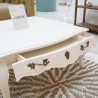 Living Room: White Coffee Table with Drawers (image 7 of 15).