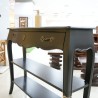 Living Room: Blue Antique Console Table (image 3 of 13).