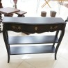 Living Room: Blue Antique Console Table (image 9 of 13).