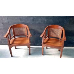 Living Room - Chairs: Chairs Terrace Betawi made of teakwood (image 1 of 1).