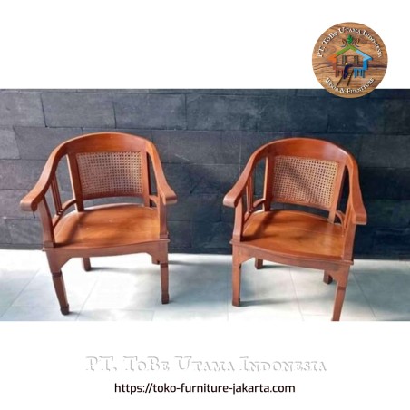 Living Room - Chairs: Chairs Terrace Betawi made of teakwood (image 1 of 1).