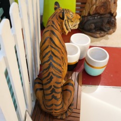 Art: Resin Tiger Statue (image 6 of 7).