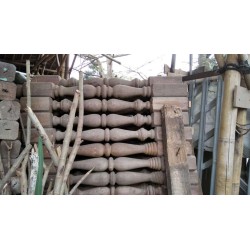 Stairs: Railing Stair made of bengkirai wood (image 1 of 1).