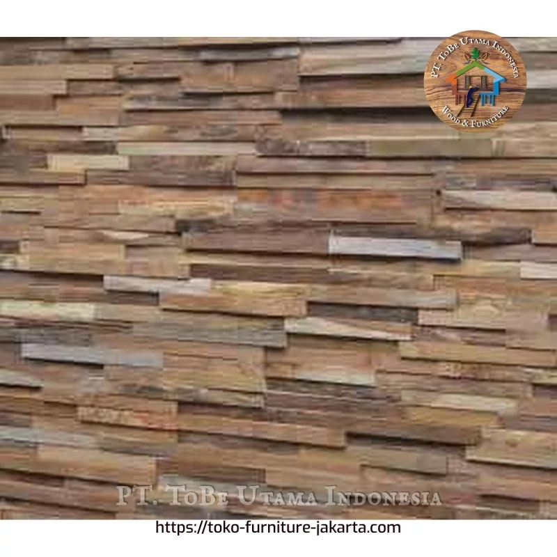 Accessories - Wall Decoration: Teakwood Panels made of teakwood (image 1 of 1).