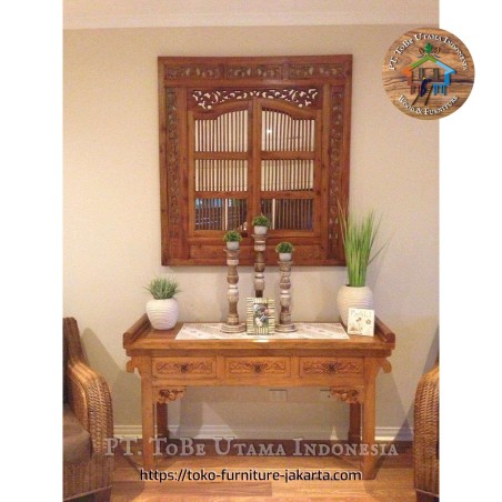 Bedroom - Dressing Tables: Dressing Table Jogja made of teakwood (image 1 of 1).