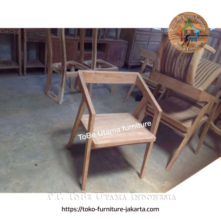 Living Room - Chairs: ToBeU Chairs Kemang made of teakwood (image 1 of 1).