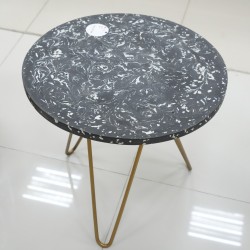 Living Room: Eco Friendly Round Marble Coffee Table (image 1 of 11).