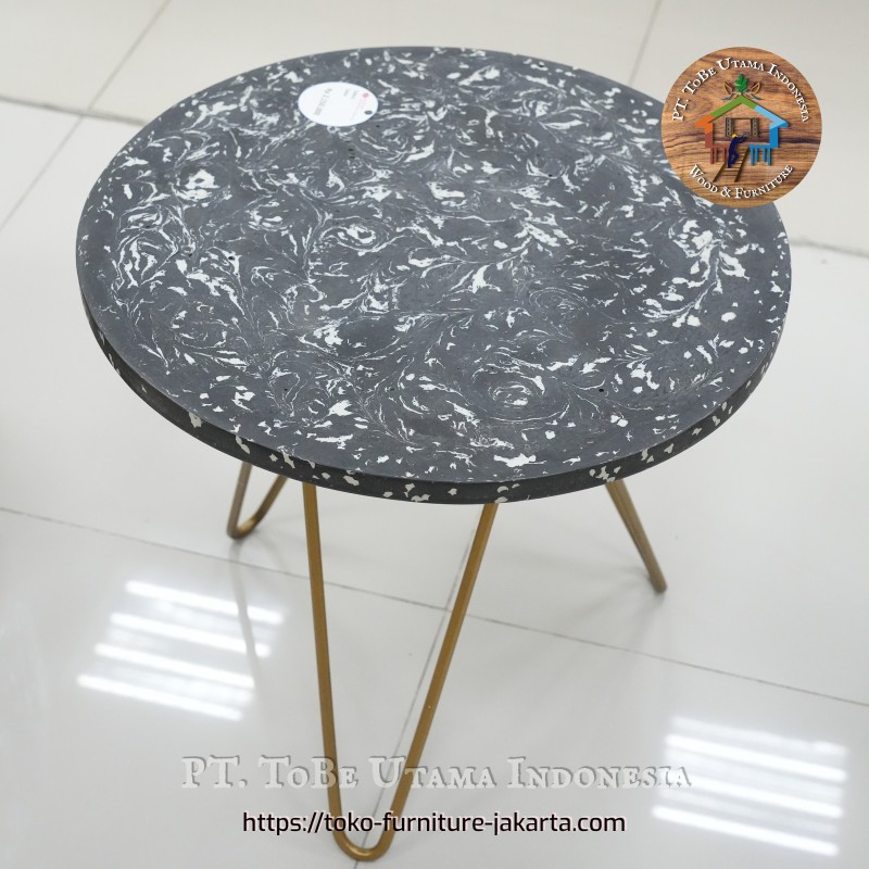 Living Room: Eco Friendly Round Marble Coffee Table (image 1 of 11).