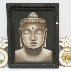 Aksesoris: Lukisan Budha Antik (gambar 1 dari 3).