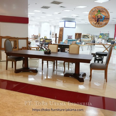 Dining Room: Solid Wood Meeting Table (image 1 of 27).