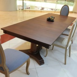 Dining Room: Solid Wood Meeting Table (image 23 of 27).