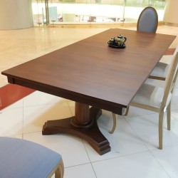 Ruang Makan: Meja Meeting Kayu Solid (gambar 26 dari 27).