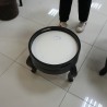 Living Room: Round Coffee Table with Small Tray (image 8 of 22).