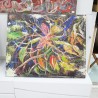 Accessories: Abstract Flower Painting (image 1 of 3).