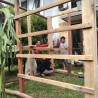 Anak: Taman Bermain Anak dari Kayu di buat dari kayu jati, kayu kelapa (gambar 5 dari 9).