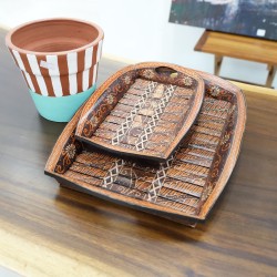 Accessories: Batik Tray (image 2 of 4).