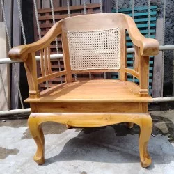 Living Room - Chairs: Chairs Terrace Betawi made of teakwood (image 1 of 6).