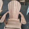 Living Room - Chairs: Teak Adirondack Chairs made of teakwood (image 3 of 6).