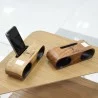 Aksesoris - Dekorasi: Tempat Handphone Model Salon di buat dari kayu trembesi, kayu akasia, kayu mahoni, kayu jati (1 dari 18).