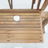 Outdoor - Balkon: Meja Flexible untuk Balkon di buat dari kayu jati (gambar 8 dari 8).