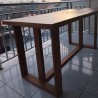 Ruang Keluarga: Meja Kayu Estetik (gambar 3 dari 5).