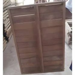Taman - Furniture Kayu Jati: Meja Lipat Dengan Nampan (gambar 4 dari 5).