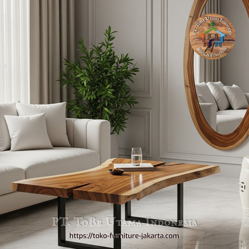 Industrial Coffee Table–Unique, Rustic & Modern Designs - Hollow Leg Minimalist Furniture