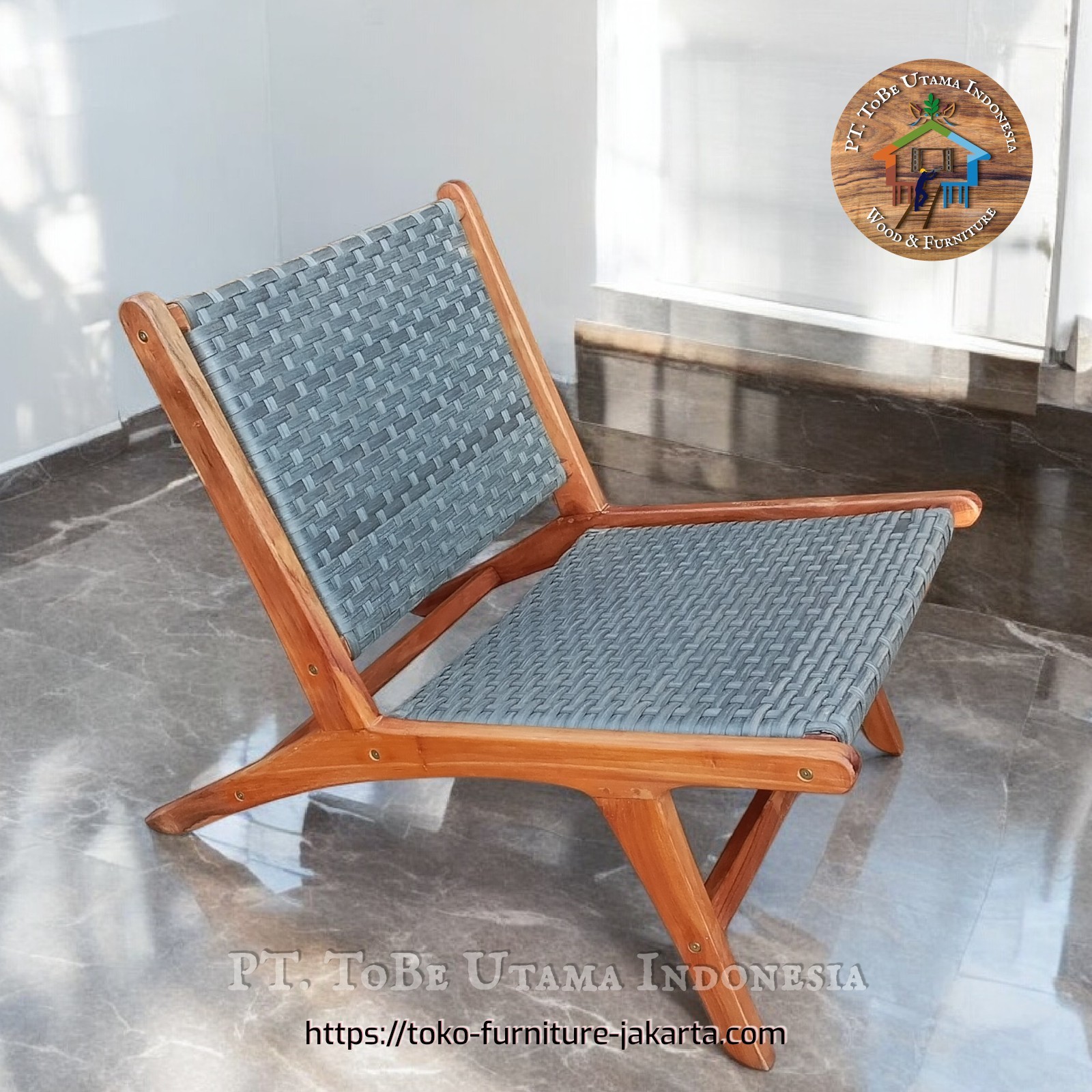 Ruang Keluarga: Kursi Rotan Sintetis Outdoor (gambar 1 dari 6).