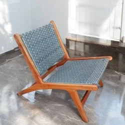 Living Room: Outdoor Accent Rattan Chair Synthetic (image 1 of 6).