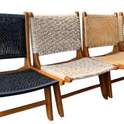 Living Room: Outdoor Accent Rattan Chair Synthetic (image 6 of 6).