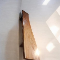 Ruang Makan: Kayu Solid Surface Top Table Akasia (gambar 4 dari 5).