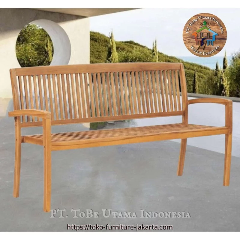 Terrace - Bench: Garden Chair Manila made of teakwood (image 1 of 1).