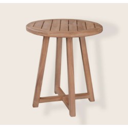 Garden - Teak: Garden Round Table made of teakwood (image 2 of 2).