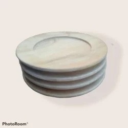 Kitchenware: Wooden Plates made of teakwood, mahogany wood (image 1 of 2).