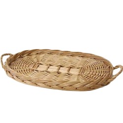 Kitchenware: Rattan Bread Tray made of rattan (image 2 of 2).