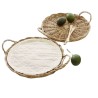 Kitchenware: Rattan Fruit Tray made of rattan (image 1 of 1).