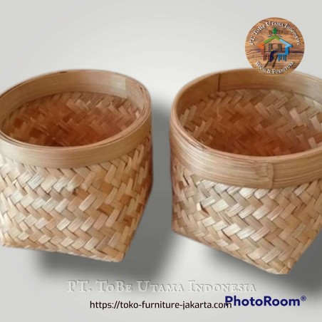 Peralatan Dapur: Bakul Nasi di buat dari kayu bambu (gambar 1 dari 1).